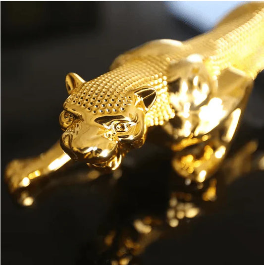 Luxury Cheetah Sculpture | تمثال الفهد الفاخر